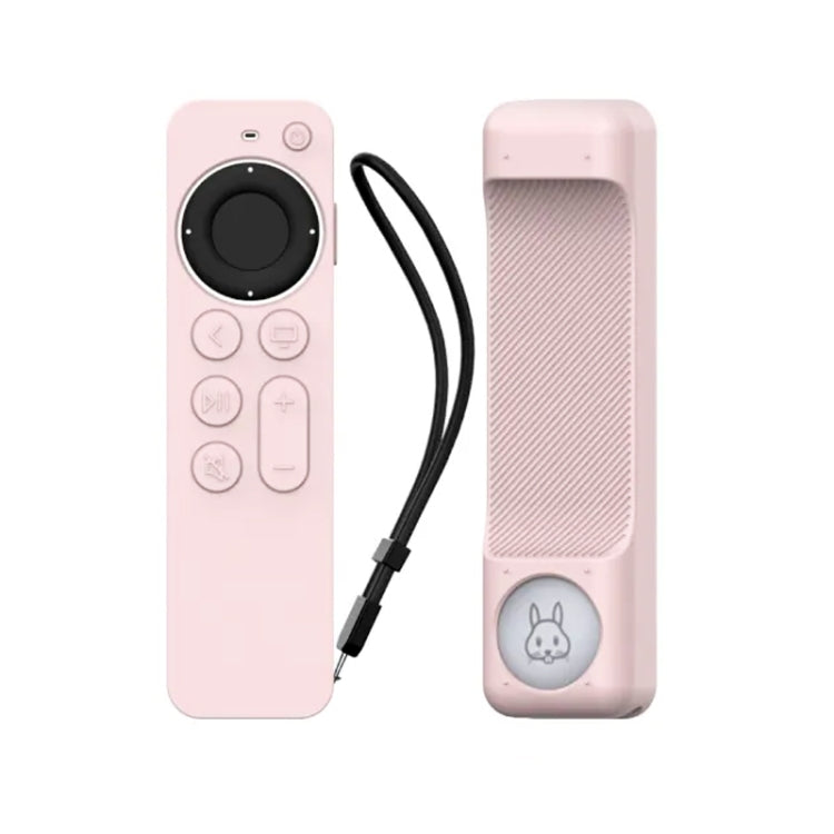 For Apple TV Siri Remote 2/3 AhaStyle PT165 Remote Controller Silicone Protective Case, PT165 (Pink), PT165 (Black), PT165 (Blue)