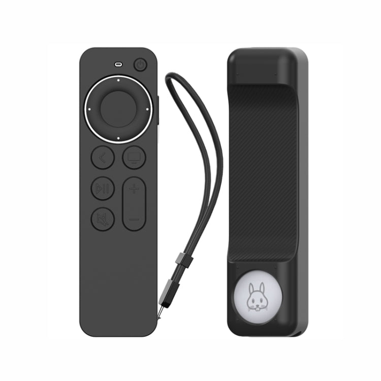 For Apple TV Siri Remote 2/3 AhaStyle PT165 Remote Controller Silicone Protective Case, PT165 (Pink), PT165 (Black), PT165 (Blue)