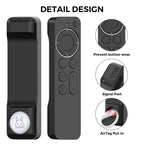 For Apple TV Siri Remote 2/3 AhaStyle PT165 Remote Controller Silicone Protective Case, PT165 (Pink), PT165 (Black), PT165 (Blue)