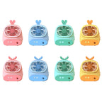 CS1319 Desktop Small Hydrating Spray Cartoon Fan Rechargeable Silent Humidifying Fan