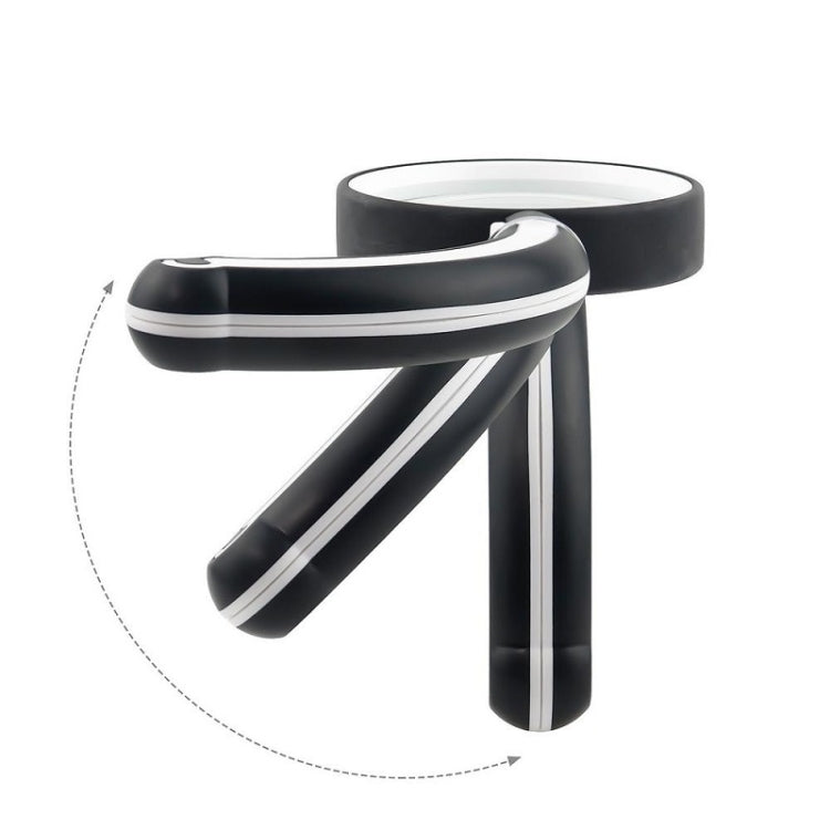Rubber Handle Folding Rotating Hand Magnifying Glass, 75mm, 90mm, 100mm