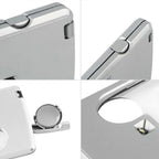 2pcs 3-6 Times Card Type Portable Magnifying Glass Rectangular LED Light, 3-6X With LED Lights