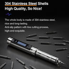 MINIWARE ES15 Electric Screwdriver Repair Tool Dismantling Screw Batch