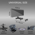 360 Degree Adjustable Car Driver Sun Visor, Ordinary Board, Polarizing Plate