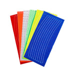 10pcs Reflective Stickers For Bicycle Rims Riding Equipment Accessories