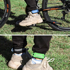 10pcs Mountain Bike Trouser Belt Cycling Trousers Leggings Tie, Random Color Delivery