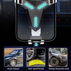 Gravity Navigation Car Air Outlet Triangular Mobile Phone Holder