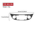 For Chevrolet Malibu 2016-2024 B Model Left-hand Drive Central Control Button Panel Sticker