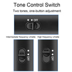H11 Rechargeable Traffic Command Training Electronic Whistle with Lighting Function, CN Plug, H11 (Black)