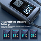 150psi  Air Pump Intelligent Digital Display Car Bicycle Ball Electric Pump Cylinder, SUITU   ST-9624A  Wired, SUITU   ST-9624B Wireless+USB, SUITU   ST-9624C Wireless+DC+USB