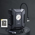 SUITU  ST-818  DC 12V Wired Car Air Pump Tire Inflator With LED Lighting, Pointer Model, Digital Display Model, Pointer Model+Toolbox, Digital Display Model+Toolbox