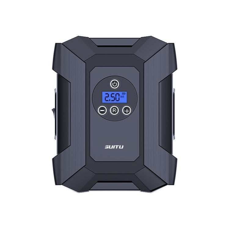 SUITU  ST-818  DC 12V Wired Car Air Pump Tire Inflator With LED Lighting, Pointer Model, Digital Display Model, Pointer Model+Toolbox, Digital Display Model+Toolbox