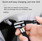 SUITU  ST-818  DC 12V Wired Car Air Pump Tire Inflator With LED Lighting, Pointer Model, Digital Display Model, Pointer Model+Toolbox, Digital Display Model+Toolbox