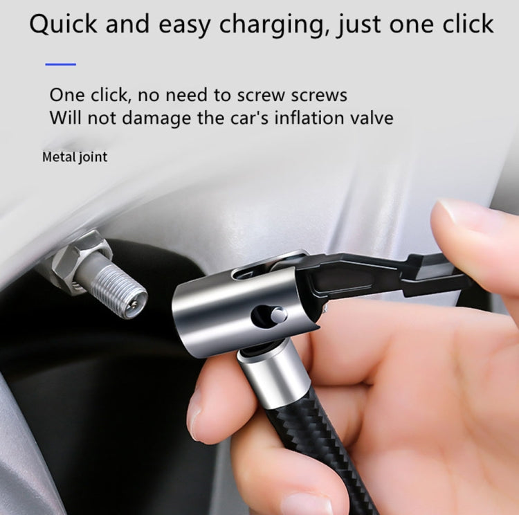 SUITU  ST-818  DC 12V Wired Car Air Pump Tire Inflator With LED Lighting, Pointer Model, Digital Display Model, Pointer Model+Toolbox, Digital Display Model+Toolbox