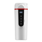 SUITU  HQ-3900 24V/12V Car/Truck Heated Coffee Mug Smart Mug,Spec:, Small Screen White, Small Screen Black, Large Screen White, Large Screen Black