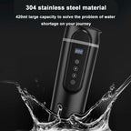 SUITU  HQ-3900 24V/12V Car/Truck Heated Coffee Mug Smart Mug,Spec:, Small Screen White, Small Screen Black, Large Screen White, Large Screen Black