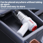 SUITU  ST-6629 3 In 1 5500pa Car Wireless Vacuum Cleaner Blowing Suction And Pumping 3 Modes, White -USB Cable, Black -USB Cable, White -Seat Charge, Black -Seat Charge