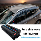 High Power Car Sine Wave Inverter Power Converter, 3000W (Actual 500W) 12V to 220V, 3000W (Actual 500W) 24V to 220V, 3000W (Actual 500W) 48V to 220V, 3000W (Actual 500W) 60V to 220V, 4000W (Actual 800W) 12V to 220V, 4000W (Actual 800W) 24V to 220V     ...