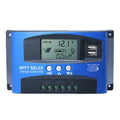 YCX-003 30-100A Solar Charging Controller with LED Screen & Dual USB Port Smart MPPT Charger, 12/24V 30A, 12/24V 40A, 12/24V 50A, 12/24V 60A, 12/24V 100A, 12/24/36/48/60V 100A