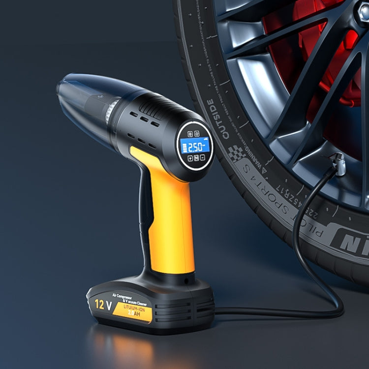 5 In 1 60W  Double Motor Car Vacuum Cleaner With Blowing Air Pump Pressure Measuring Lighting Function, SUITU ST-6637 Wired, SUITU ST-6637  Wireless Model, SUITU ST-6637 Wired +Toolbox, SUITU ST-6637  Wireless+Toolbox