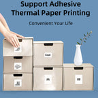 C23 Seven Colors Atmosphere Breathing Light Wireless Thermal Printer, C23 White+5 Rolls Thermal Paper, C23 White+3 Rolls Color Paper, C23 Blue Standard, C23 Blue+5 Rolls Thermal Paper, C23 Blue+3 Rolls Color Paper