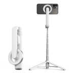 Magnetic Selfie Stick Tripod Handheld Stabilizer Rod With Remote Controller, WS-22005 White, WS-22005 Black