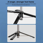 Magnetic Selfie Stick Tripod Handheld Stabilizer Rod With Remote Controller, WS-22005 White, WS-22005 Black