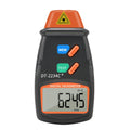 DT2234C+ Handheld Portable Motor Gear Tachometer Laser Tachometer, DT2234C+