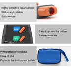 DT2234C+ Handheld Portable Motor Gear Tachometer Laser Tachometer, DT2234C+