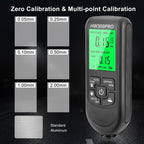 HW-300PRO High Precision Coating Paint Powder Layer Thickness Gauge Anti-slip Paint Film Gauge, HW-300PRO White, HW-300PRO Black