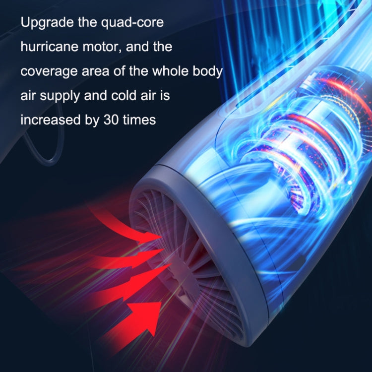 U-23 Ultra-Long Battery Life Outdoor Mute USB Bluetooth Hanging Neck Fan