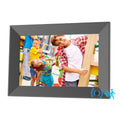 8-Inch Smart Touch Alarm Clock Calendar Electronic Photo Frame With Human Sensor Function, US Plug, 8-Inch