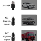 F611 Rotatable Multi-angle Air Supply Car Silent Fan