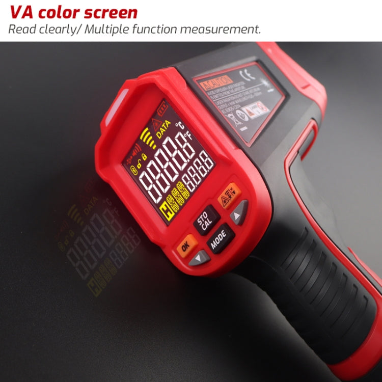 Color Screen Infrared Thermometer Industrial Electronic Thermometer, TASI TA603A -32-1080 degrees Celsius, TASI TA603B -32-1380 degrees Celsius, TASI TA603C -32-1680 degrees Celsius, TASI TA603D -32-1880 degrees Celsius                                 ...