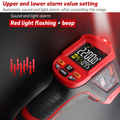 Color Screen Infrared Thermometer Industrial Electronic Thermometer, TASI TA603A -32-1080 degrees Celsius, TASI TA603B -32-1380 degrees Celsius, TASI TA603C -32-1680 degrees Celsius, TASI TA603D -32-1880 degrees Celsius                                 ...