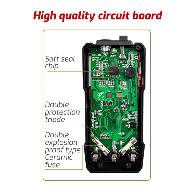 TASI TA801A Digital Multimeter Fully Automatic Multifunctional Digital Current Meter, TA801A