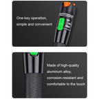 1-60 km Optical Fiber Red Light Pen 5/10/15/20/30/50/60MW Red Light Source Light Pen, 5mW Blue, 10mW Orange, 15mW Blue+Orange, 20mW White, 20mW Green, 30mW Purple, 30mW Green+Orange, 50mW Red, 50mW Yellow, 60mW Black