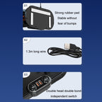 F621 Car Rotatable Turntable Silent Car Double Head Fan, USB, 12V Cigarette Lighter, 24V Cigarette Lighter, High Allocation USB, High Allocation 12V Cigarette Lighter, High Allocation 24V Cigarette Lighter