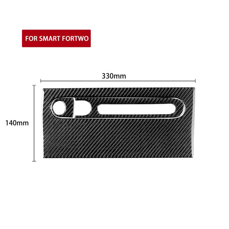 For 2011-2015 Benz Smart Fortwo Left-hand Drive 3pcs /Set Glove Box Sticker, Left-hand Drive