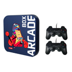 For PS1/PSP/N64/DC Wired Video Game Machine Box 4K HD Display, US Plug, 64G US Plug, 128G US Plug, 256G US Plug