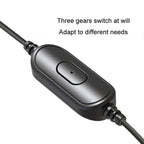 F508 Car Rear Seat USB Air Speed Adjustable Hose Fan, F508