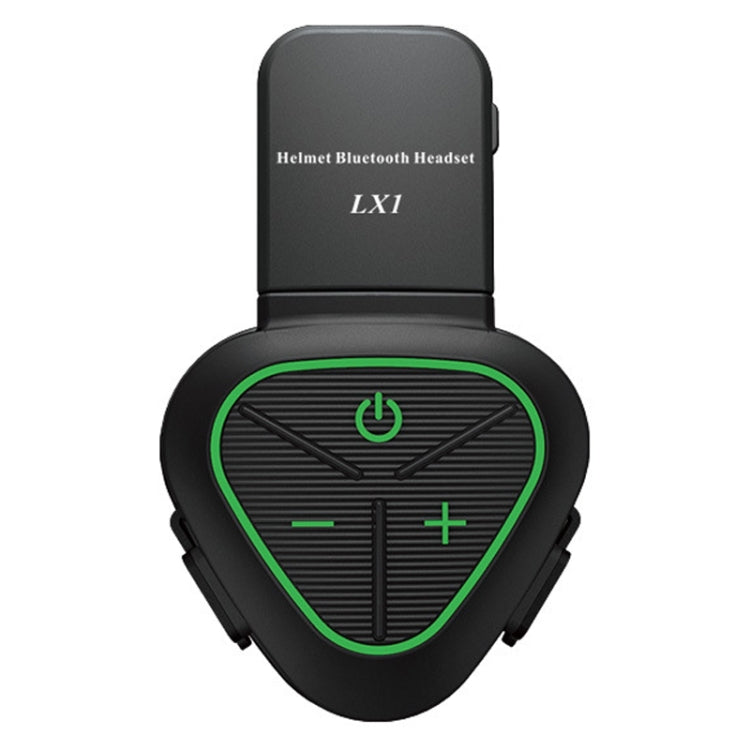 LX1 Motorcycle Half Helmet Waterproof Wireless 5.3 Bluetooth Headset, English