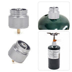 Portable Camping Stove Propane Tank Adapter American Standard Gas Burner Conversion Head, American Standard Gas Burner