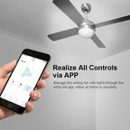 SONOFF iFan04-L APP Remote Control Smart Fan Light Switch Support Tmall Genie (100V-120V)