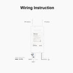 SONOFF iFan04-L APP Remote Control Smart Fan Light Switch Support Tmall Genie (100V-120V)
