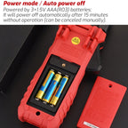 Clamp Meter High Accuracy AC DC Voltage Ammeter, TASI TA813A, TASI TA813B