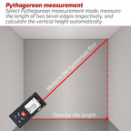 Laser Handheld Distance Measuring Room Infrared Measuring Instrument, TASI TA511A, TASI TA511B, TASI TA511C