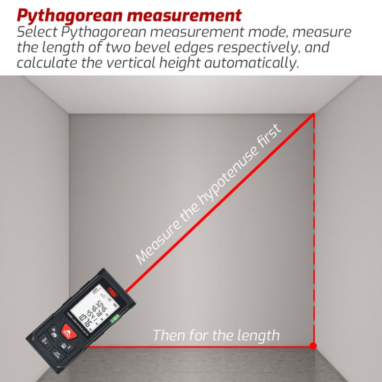 Laser Handheld Distance Measuring Room Infrared Measuring Instrument, TASI TA511A, TASI TA511B, TASI TA511C