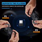 Wireless 4K HD 3D Double Game Console Box, US Plug, 64GB US Plug, 128GB US Plug, 256GB US Plug