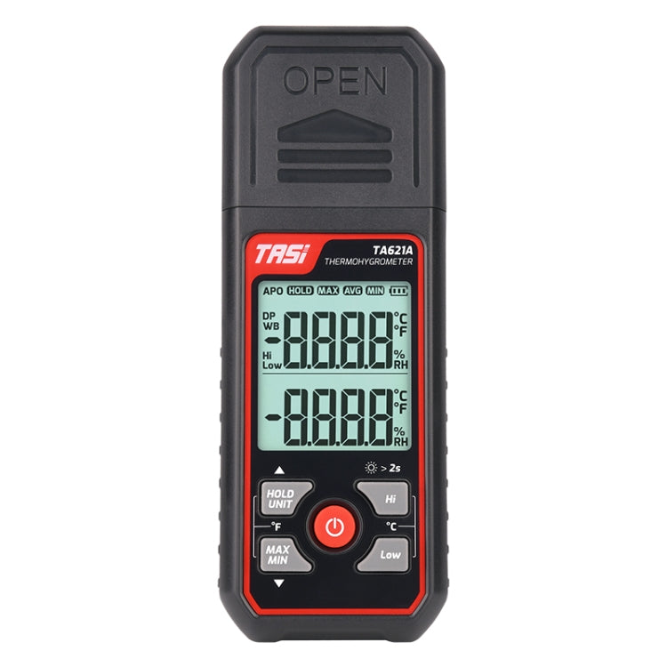 TASI TA621A Digital Dew Point Thermometer Ambient Temperature Humidity Gauge, TASI TA621A